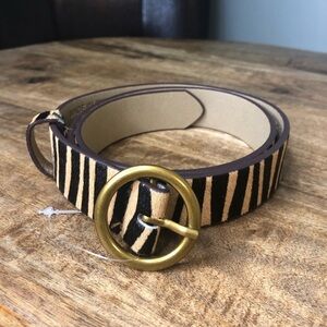 Urban Outfitters Women’s belt size Small, 50% calf hair, brand new w/o tag